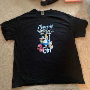 Alice in Wonderland 1st Birthday Tee